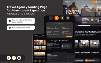Wildpath - Outdoor Expedition Landing Page