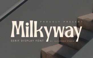 Milkyway - Serif Display Font