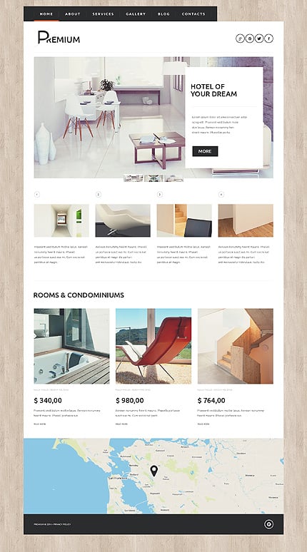 WordPress main photoshop screenshot