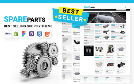 Spare Parts Shopify Theme