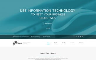 Internet Responsive WordPress Theme