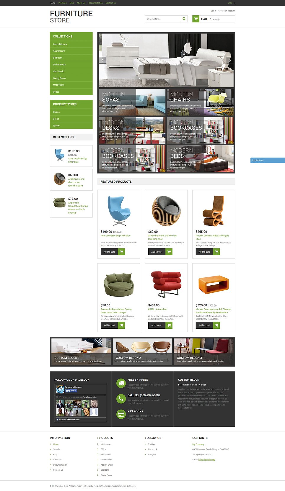 Modern Furniture Shopify Theme New Screenshots BIG