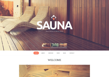 Sauna Responsive