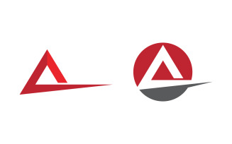 A Letter Logo Business Concept design Template v.65