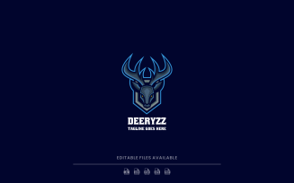 Deeryzz E-Sport And Sport Logo