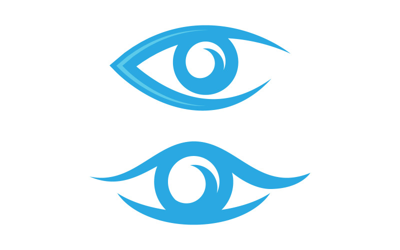 Branding Corporate Health Eye Care vector Logo design v.24 Logo Template