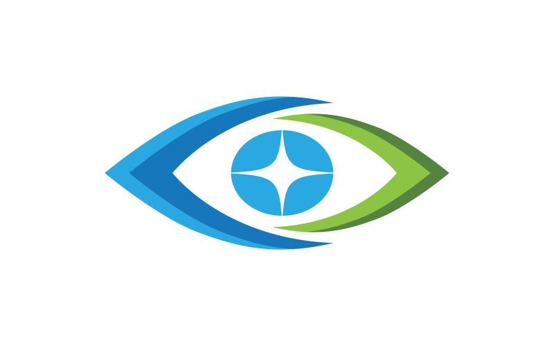 Branding Corporate Health Eye Care vector Logo design v.26 Logo Template