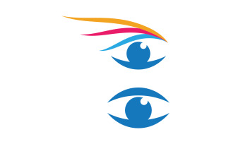 Branding Corporate Health Eye Care vector Logo design v.27