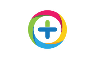 Healthy medical icon vector Logo illustration design v.7