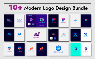 10+ Modern Logo Design Bundle