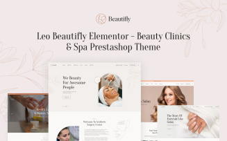 Ps Beautifly Elementor - Beauty Clinics & Spa Prestashop Theme