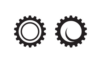Gear engineer industry Vector icon design illustration v.5