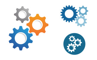 Gear engineer industry Vector icon design illustration v.6