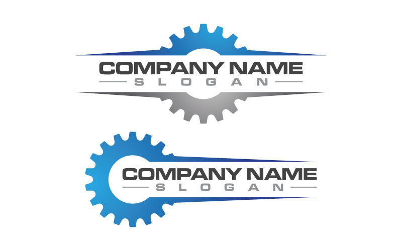 Gear engineer industry Vector icon design illustration v.7 Logo Template