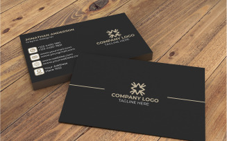 Modern Business Card Design Minimal Design