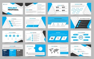 Professional Project Proposal Presentation Template for impactful and persuasive business pitches