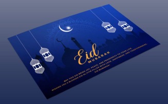 Ramadan Kareem & Eid Mubarak Template – Creative & Customizable