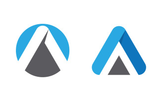 A Letter Logo Business Concept design Template v.68