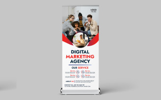 Professionally Crafted Rollup Banners for Digital Promotion