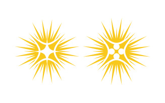 Sun Light Ray Logo Vector illustration Icon Template v.17