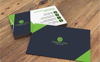 Corporate modern business card Design
