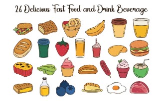 26 Delicious Fast Food and Drink Beverage
