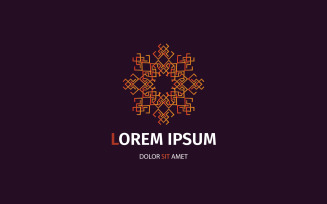 Modern Geometric Logo Design Template
