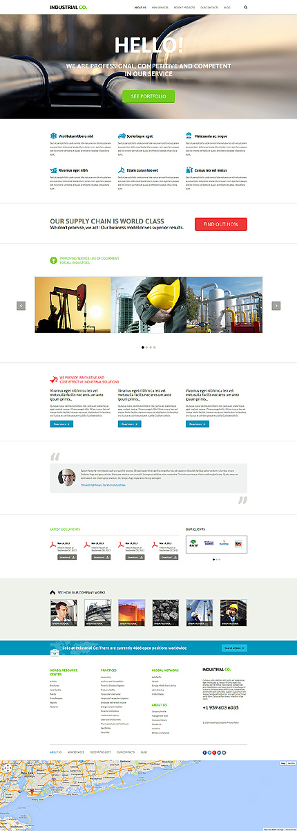 Joomla Main Page preview