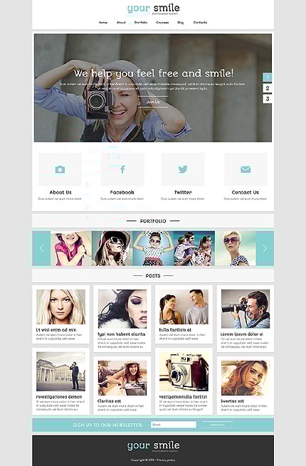 Joomla Main Page preview