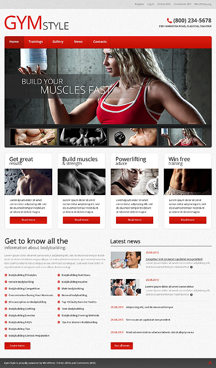 WordPress main photoshop screenshot