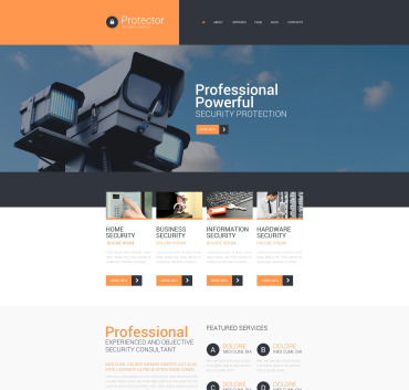 Security Company Website Template from s.tmimgcdn.com
