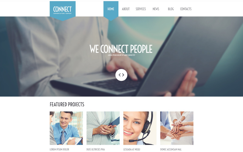 Communications Agency WordPress Theme
