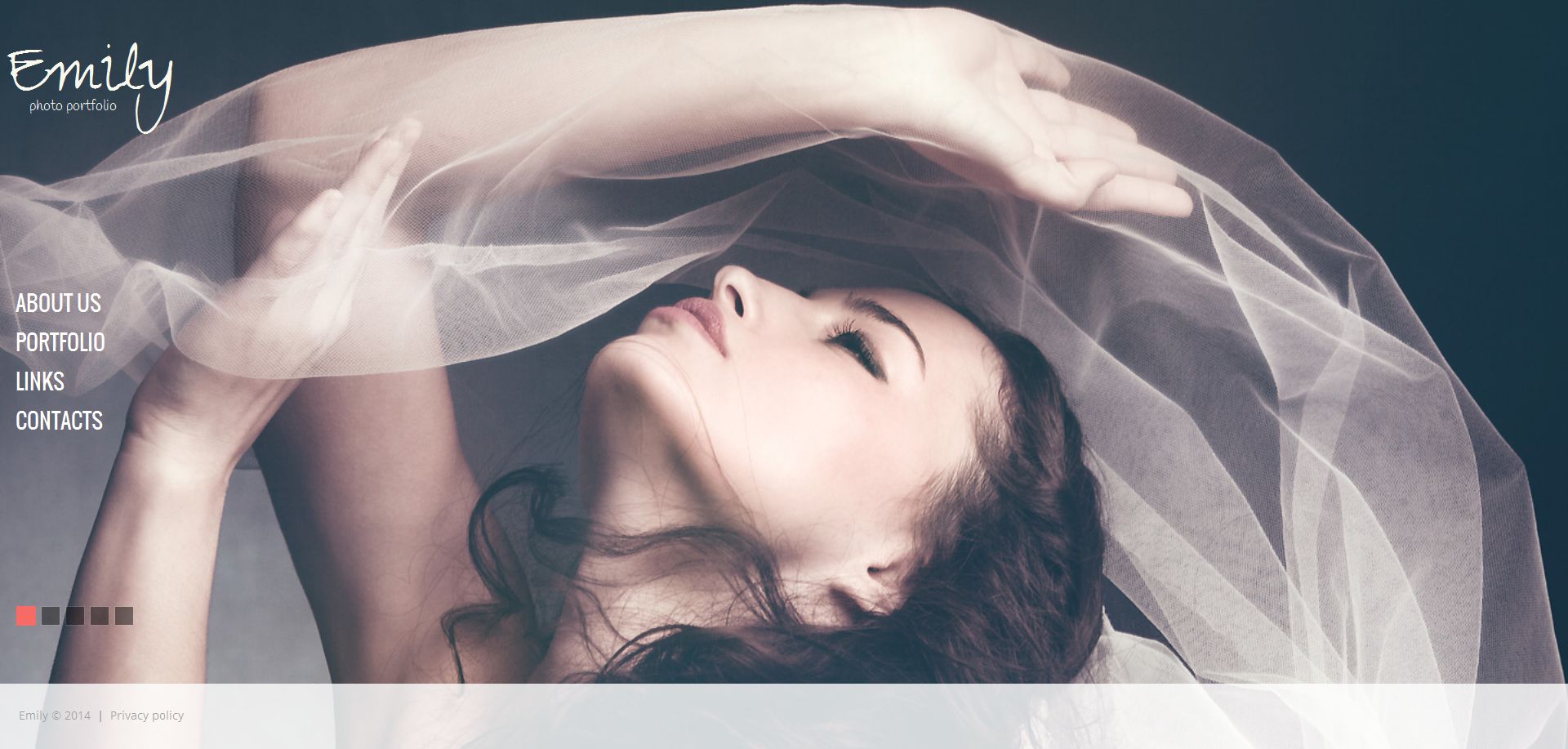 Fotogalerie Vorlage für Model Portfolio #51061
