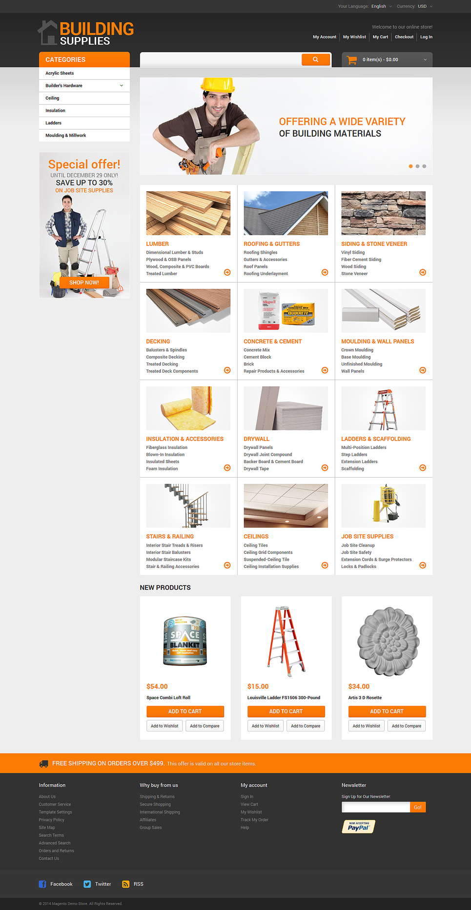 Home Repairs Responsive Magento Theme New Screenshots BIG