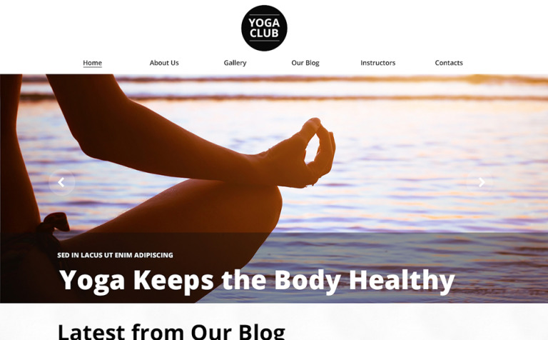 OpenAir Yoga Classes WordPress Theme