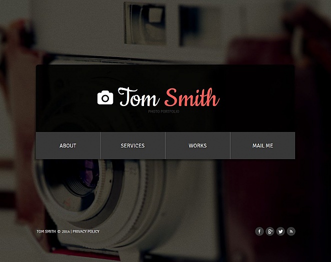 Photographer Portfolio Photo Gallery Template New Screenshots BIG