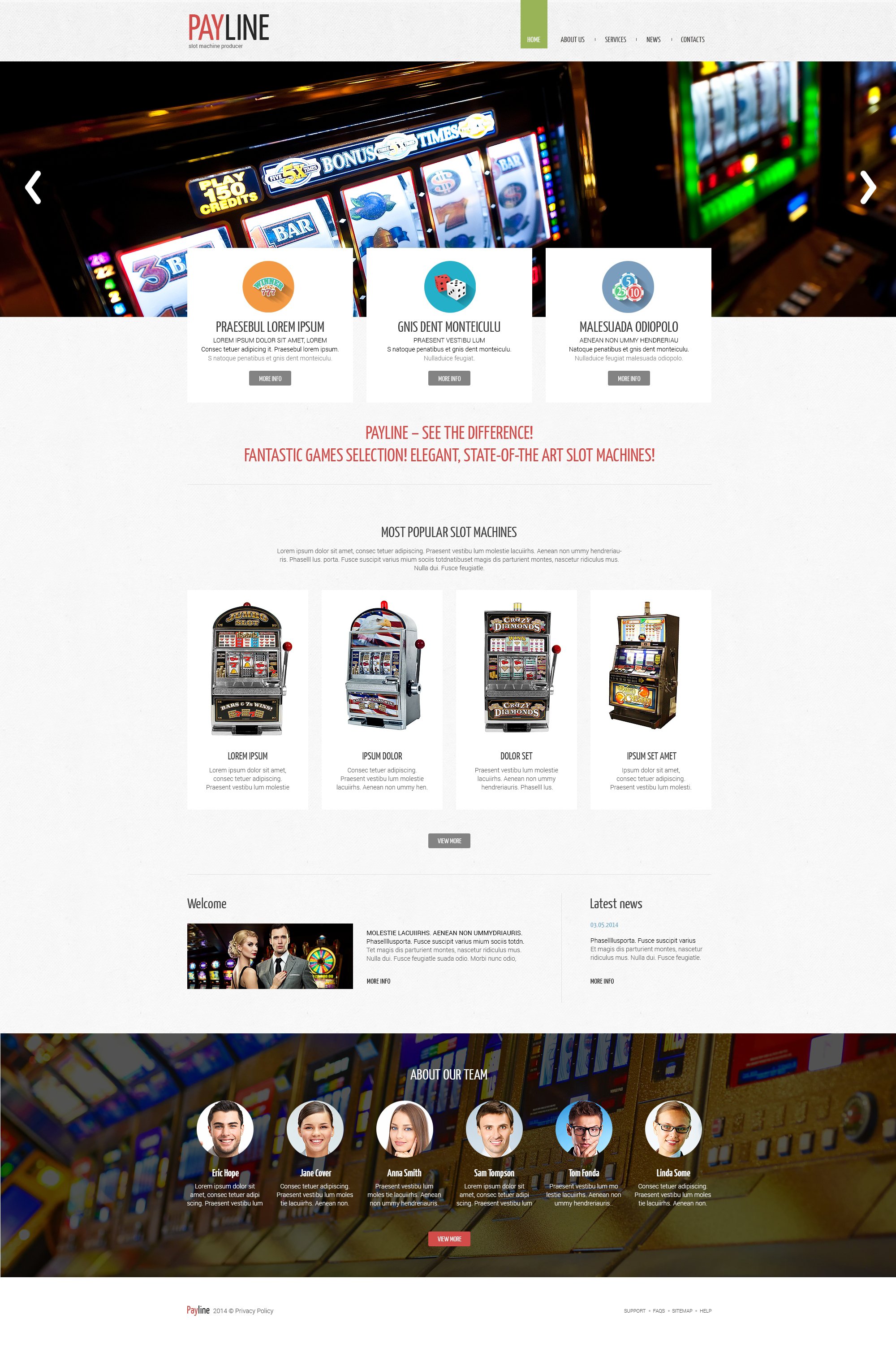 website themes