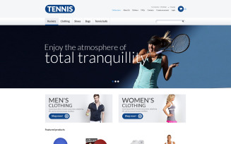 Tennis VirtueMart Template