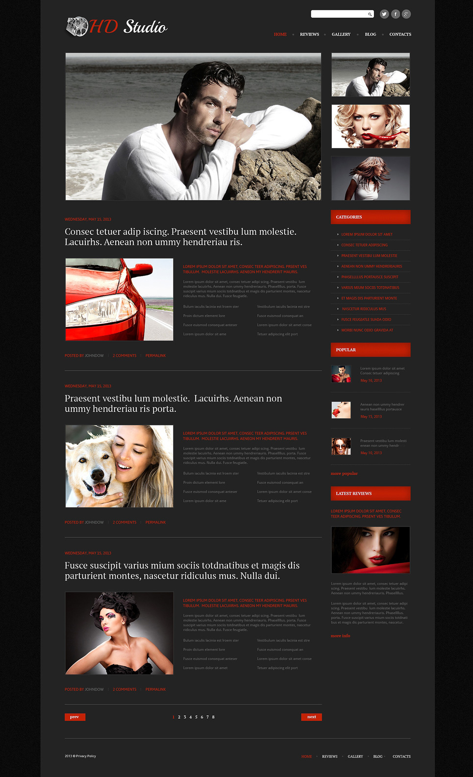 Video Lab Responsive WordPress Theme New Screenshots BIG