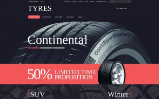 Wheels & Tires PSD Template