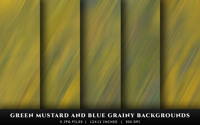 Green and Blue Grainy Texture Backgrounds