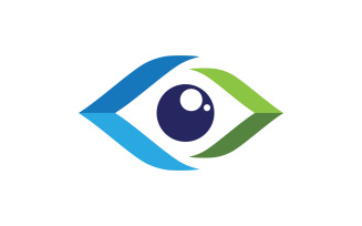 Branding Corporate Health Eye Care vector Logo design v.35