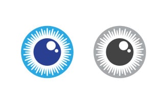 Branding Corporate Health Eye Care vector Logo design vv.36