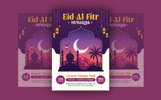 Eid Ul Fitr Social Media Poster Template