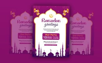 Eid Ul Fitr Social Media Template Poster