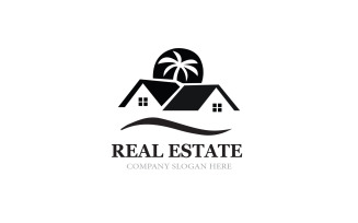 Modern elegant real estate logo For all companies