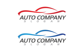 Racing Auto car Logo Template vector illustration v.14