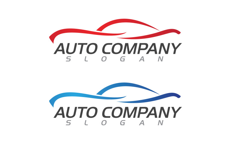 Racing Auto car Logo Template vector illustration v.14