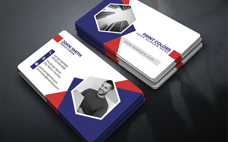 Business Card - Template Illustrator Corporate Identity