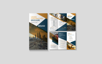Business Marketing Trifold Brochure Design